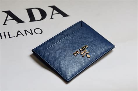 prada yellow credit card holder|Prada credit card holder women.